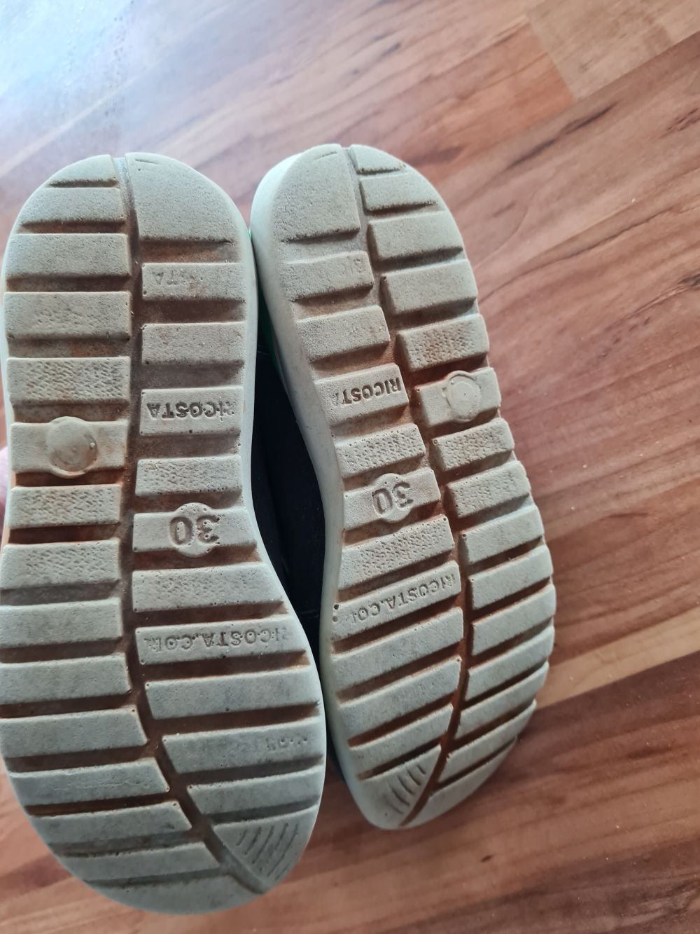 Ricosta Schuhe "Fußball", marineblau, Gr. 30, Secondhand