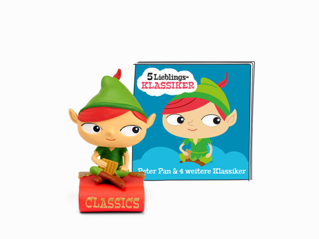 Tonies Content-Tonie Peter Pan und 4 weitere Klassiker, Neuware (EOL)