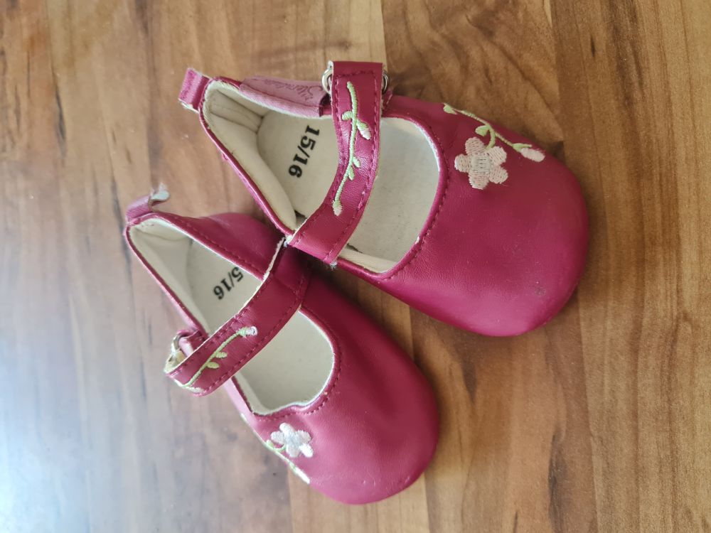 Babyschuhe, Gr. 16/17, Secondhand