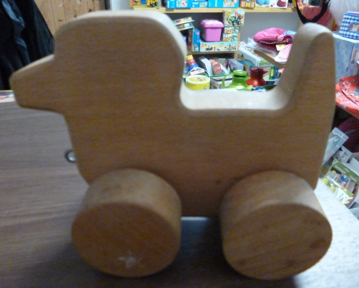Nachziehente aus Holz
