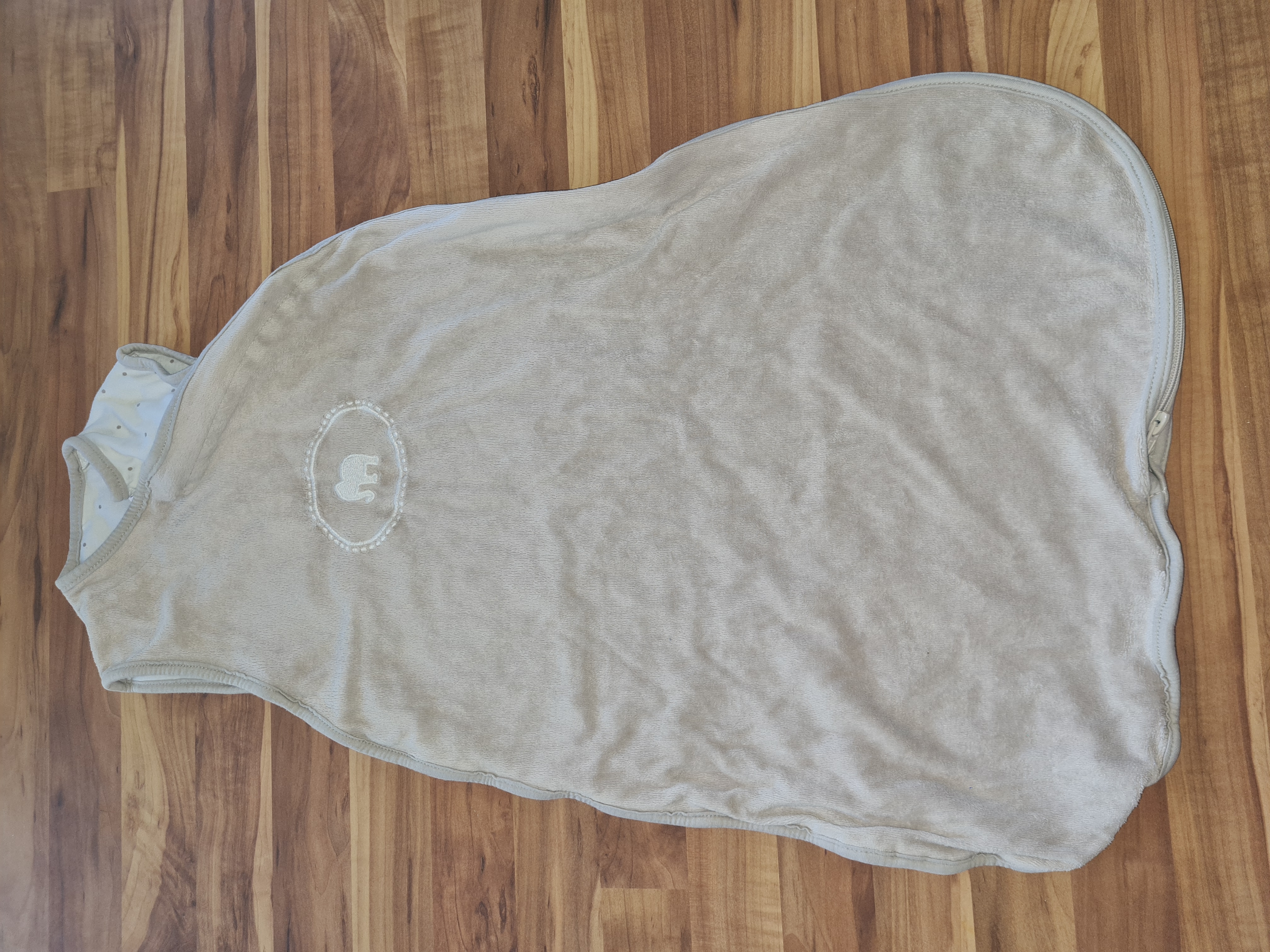 Nicki-Schlafsack "Elefant", 90cm, 1 TOG, Secondhand