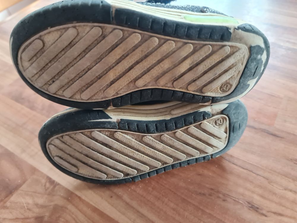 Schuhe, blau-grün, Gr. 25, Secondhand