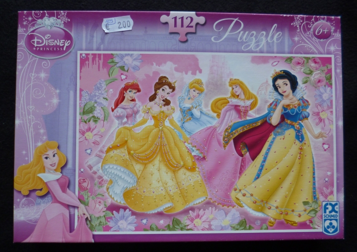 Puzzle Prinzessinnen, 112 Teile
