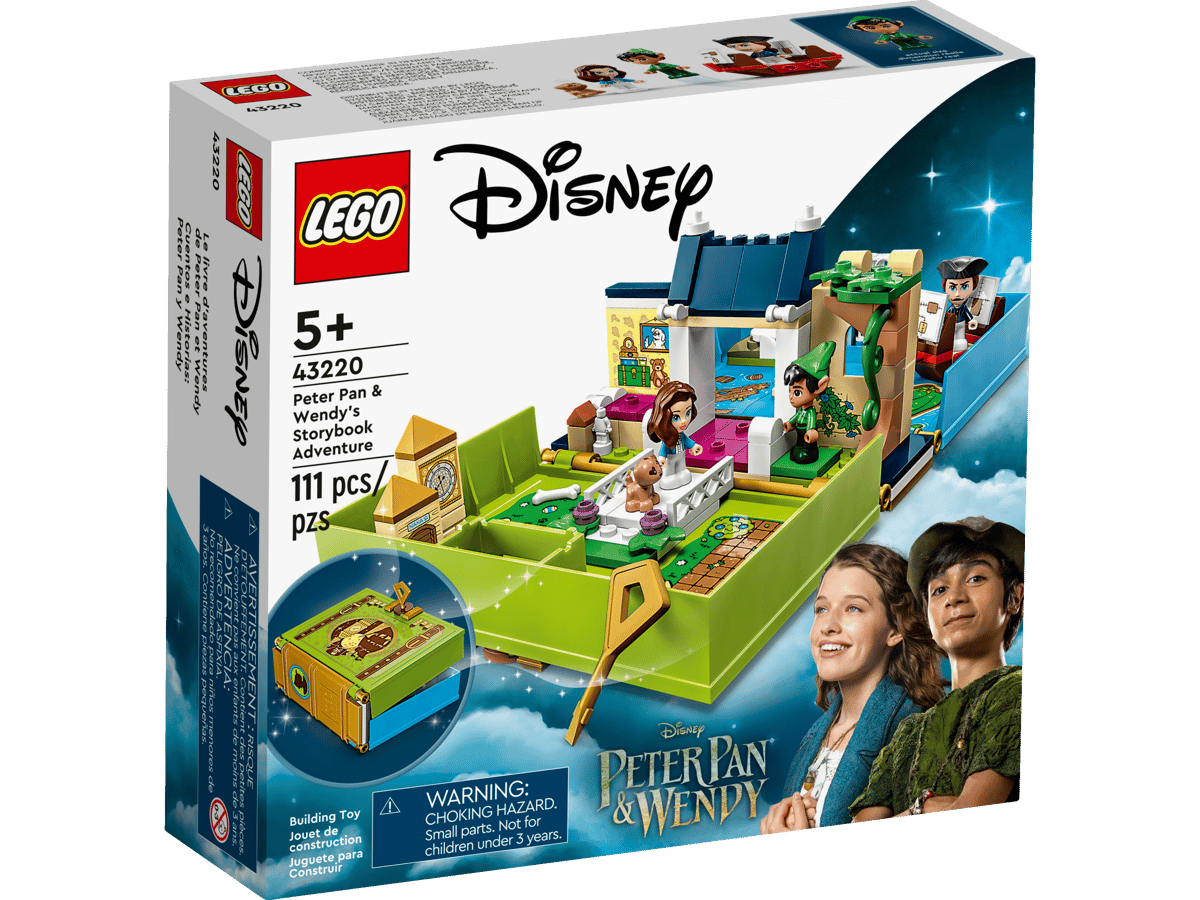 LEGO Disney 43220 Peter Pan & Wendy – Märchenbuch-Abenteuer (EOL), Neuware